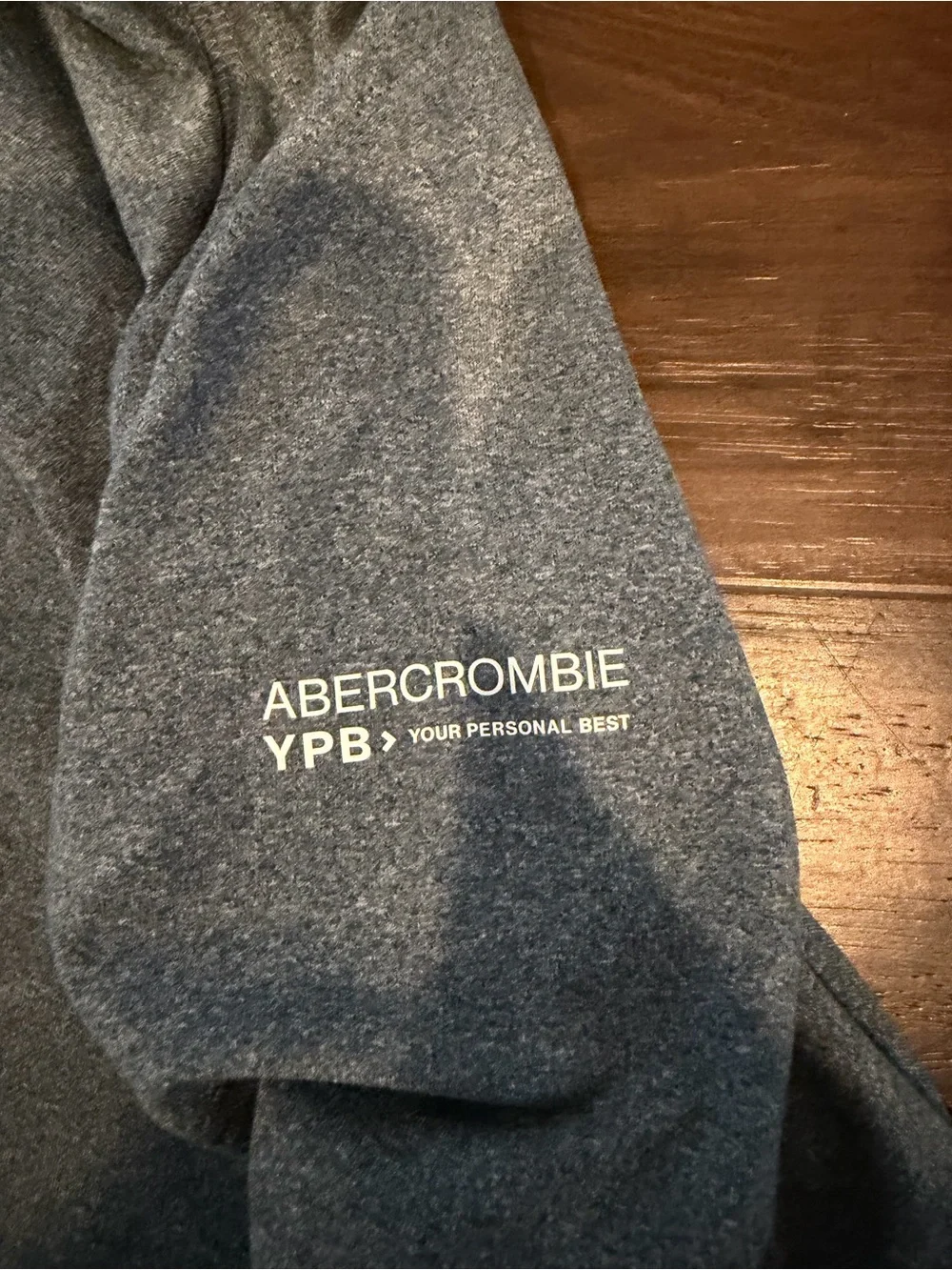 Abercrombie Kids YPB Performance Hoodie Youth XL 15/16 Gray Athletic Pullover
